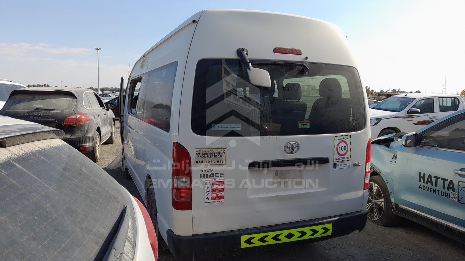 2018 TOYOTA HIACE VIN: JTGSX22P6J6196974