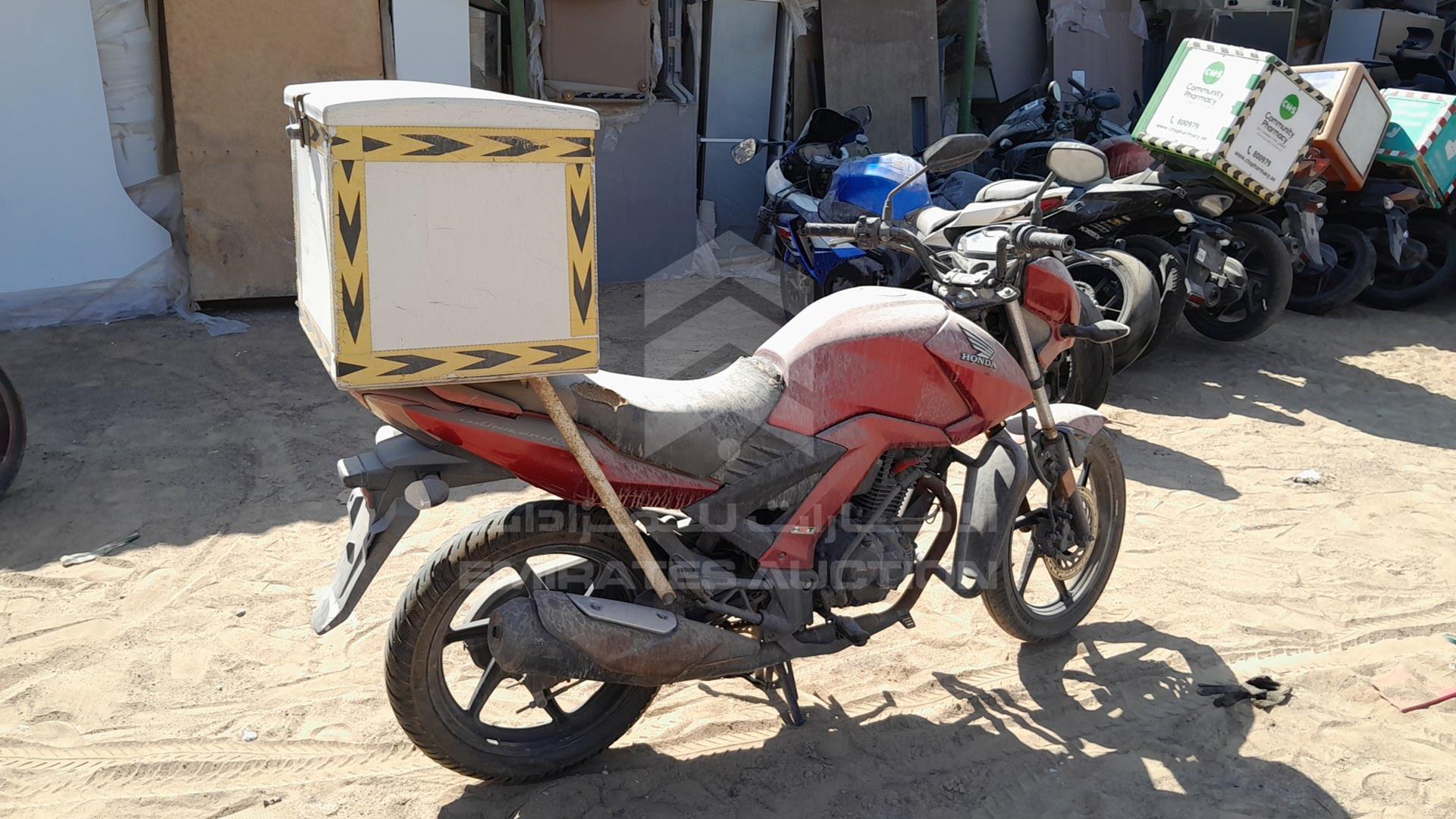 2017 HONDA UNICORN VIN: ME4KC2068H8004315