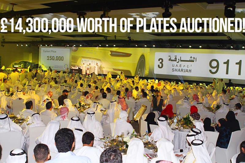 Staggering £14.3 Million Worth of Plates Auctioned