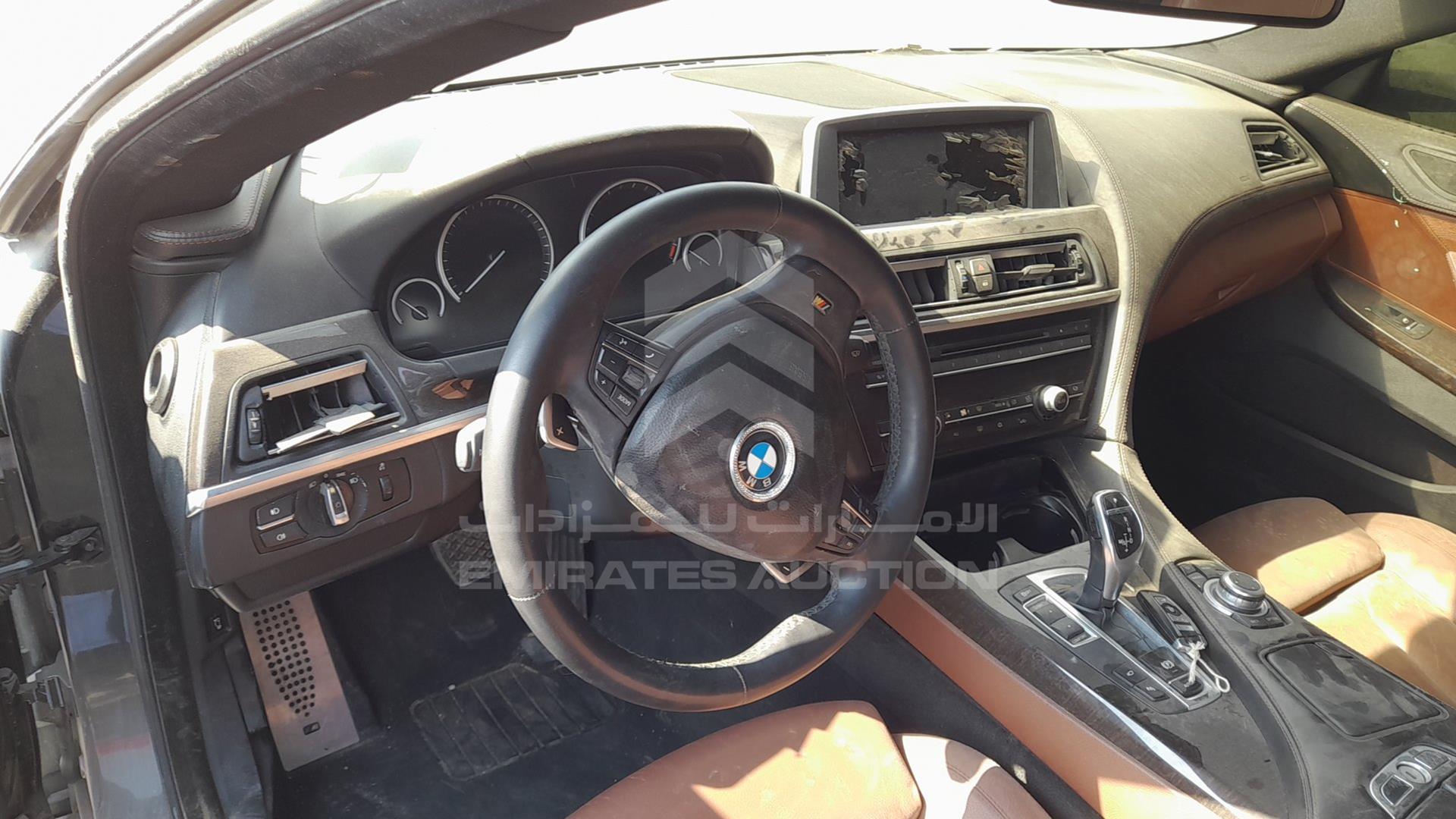 2013 BMW 640 VIN: WBA6A0109DDY65728
