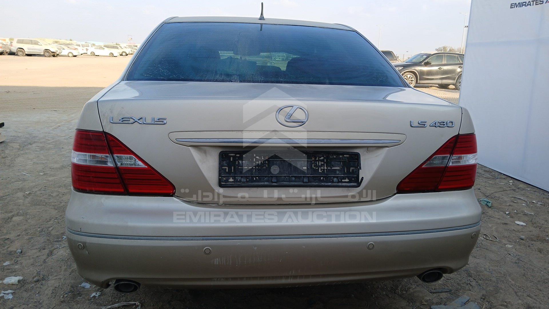 2005 LEXUS LS 430 VIN: JTHBN36F655013383