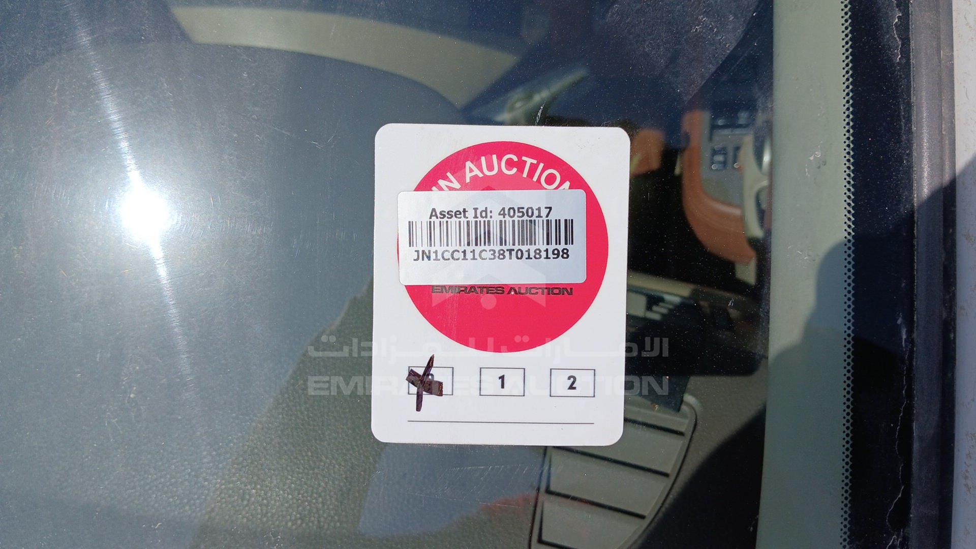 2008 NISSAN TIIDA VIN: JN1CC11C38T018198
