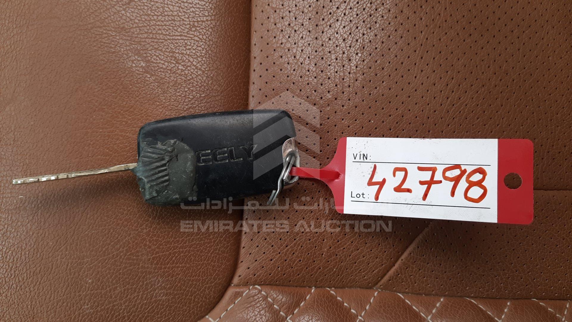 2016 GEELY EMGRAND-X7 VIN: L108DBZ58G3242495