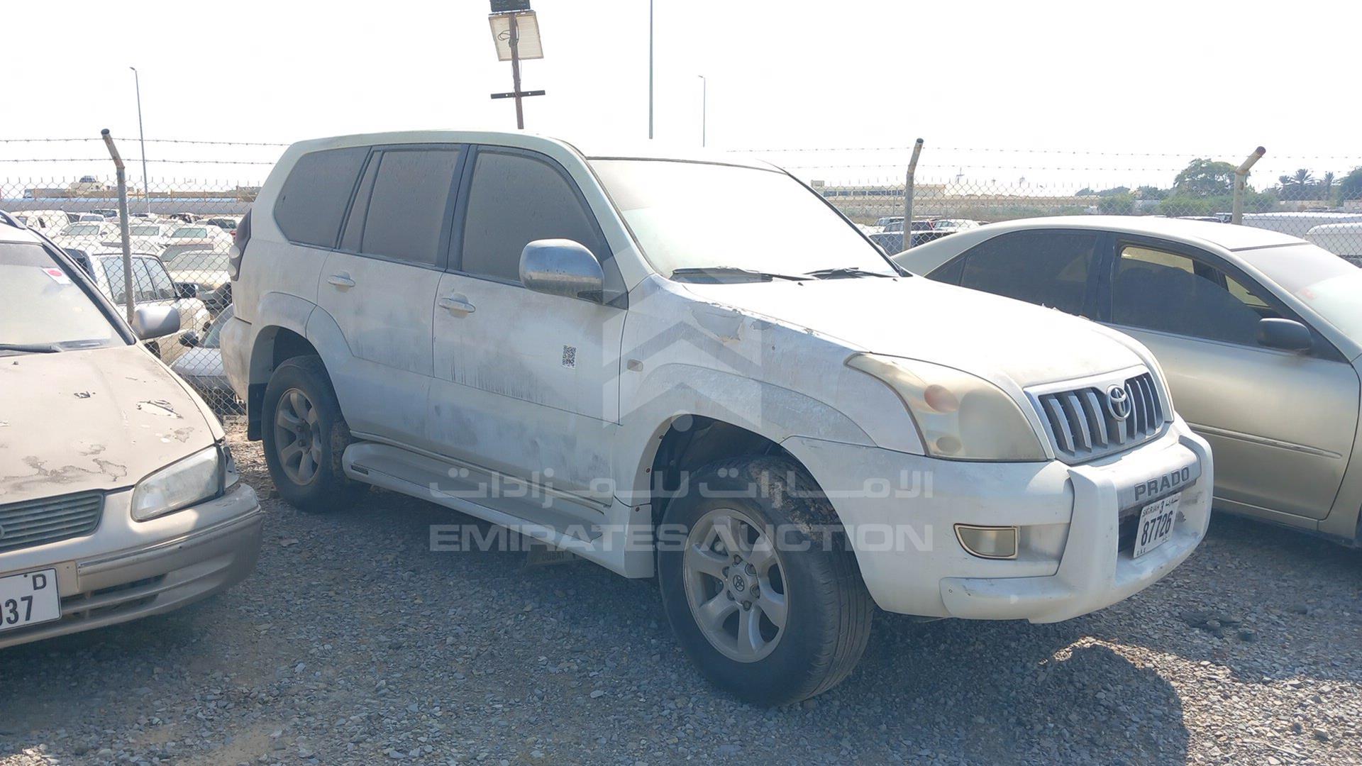 2008 TOYOTA PRADO VIN: JTEBL29J685112223