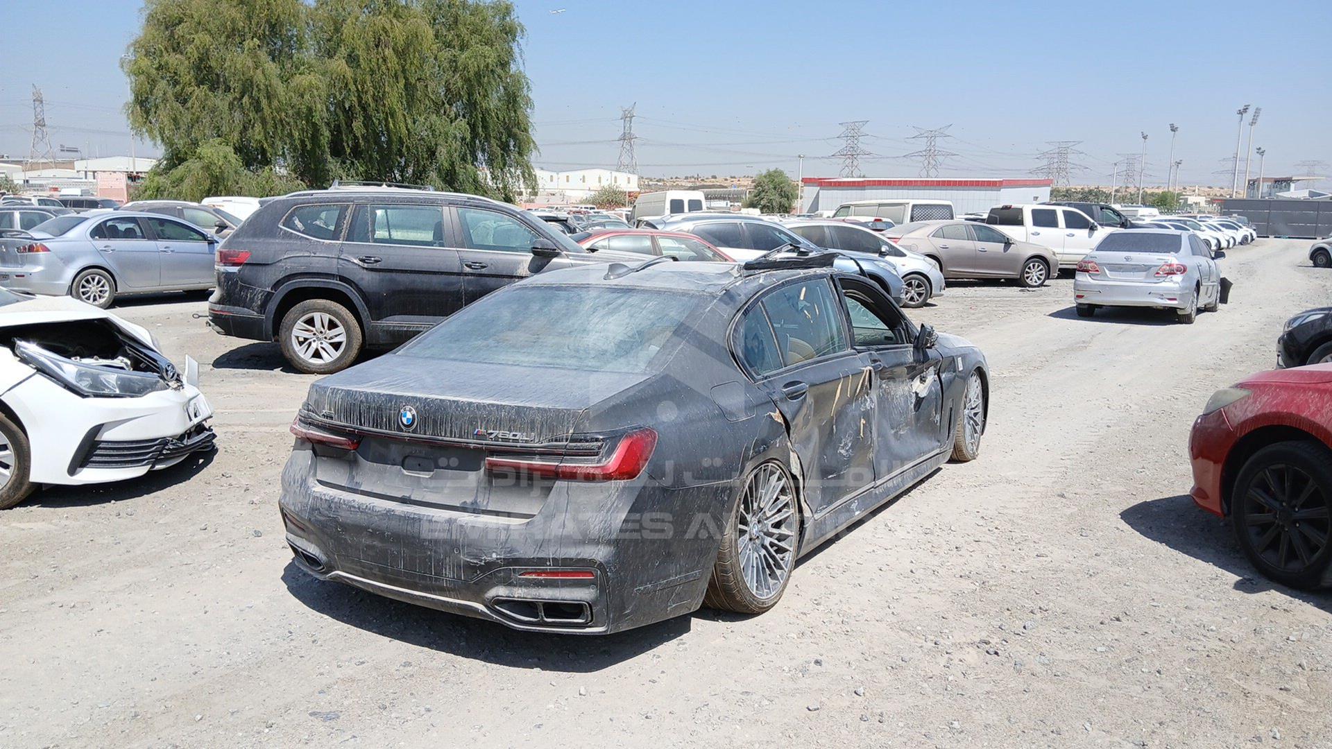 2021 BMW 760 LI VIN: WBA7U6A05MCG13112
