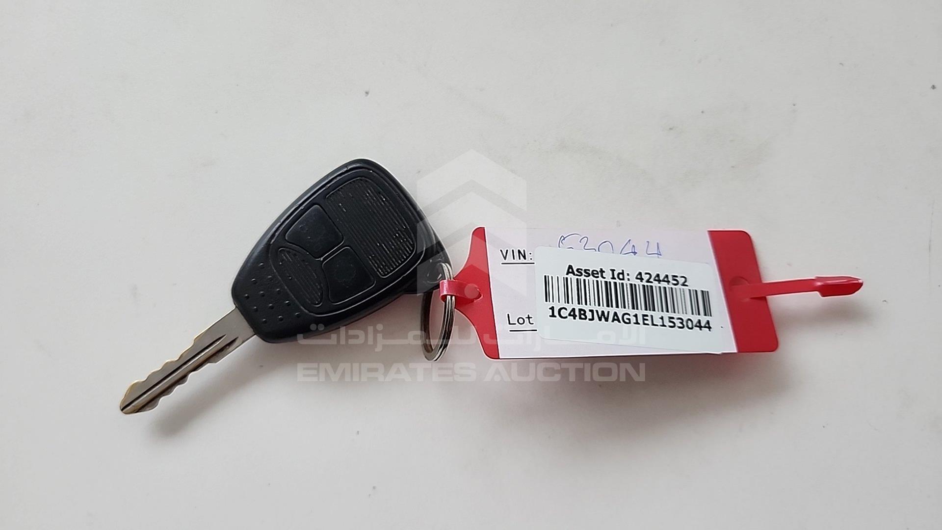 2014 JEEP WRANGLER / VIN: 1C4BJWAG1EL153044