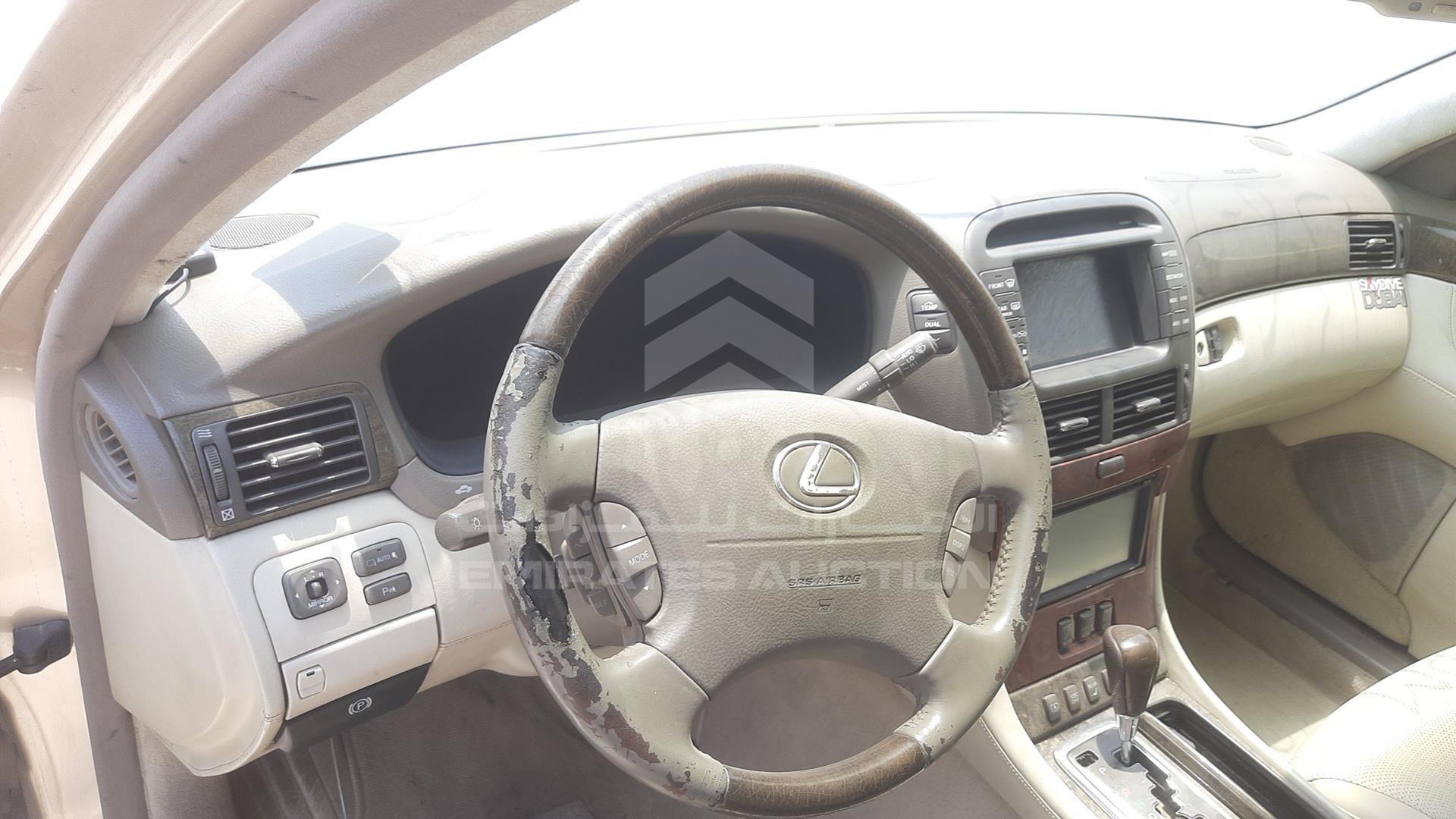 2001 LEXUS LS 430 VIN: JTHBN30F210008908