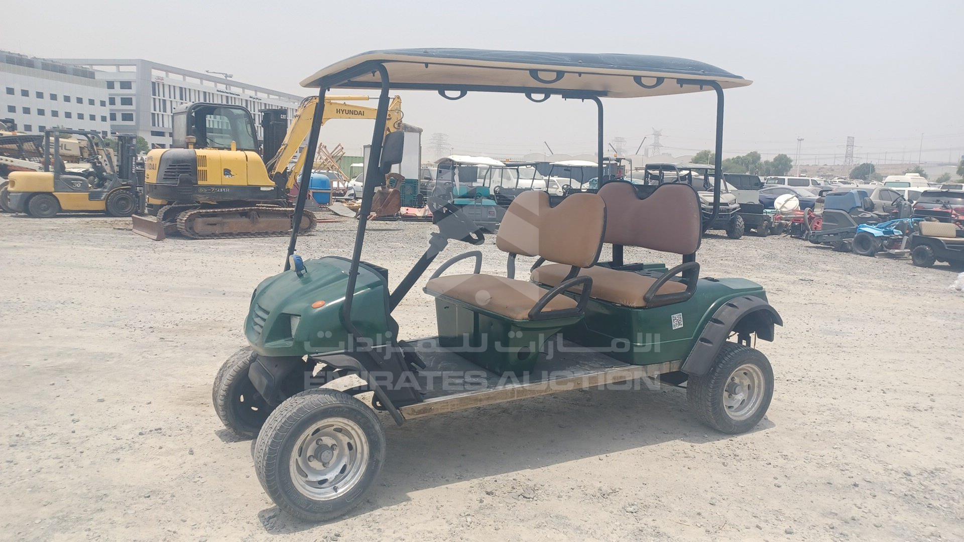 0 GOLF CART ELECTRIC VIN: L4F2550A590070038