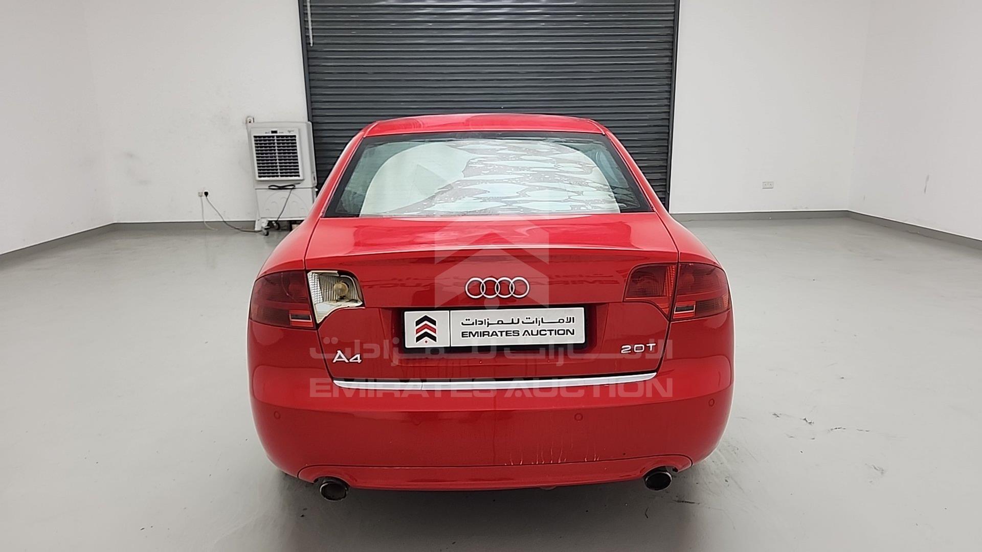 2008 AUDI A4 VIN: WAUAF78E98A000495