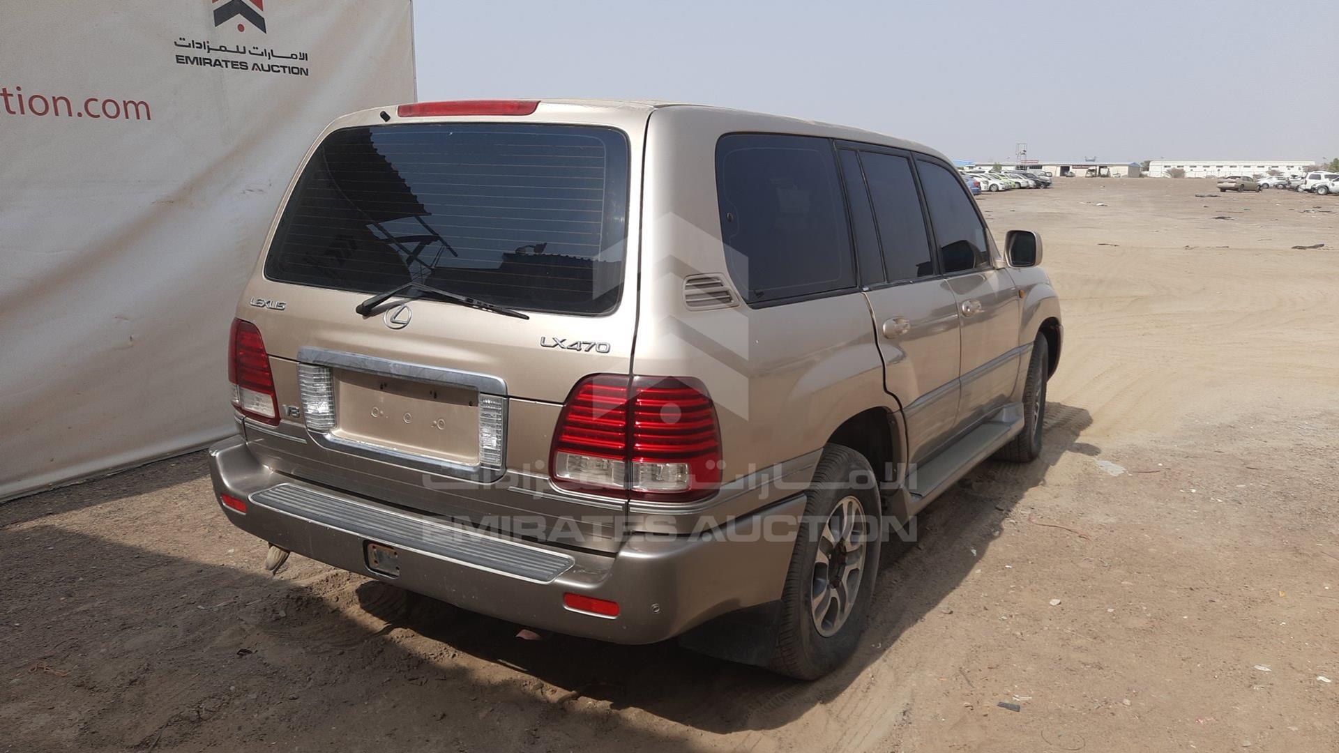 2000 LEXUS LX 470 VIN: JT6HT00W4Y0113337