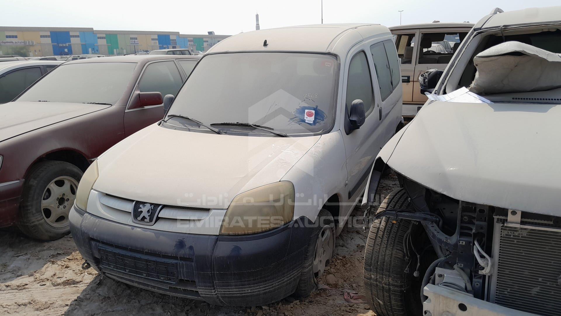 2007 PEUGEOT PARTNER VIN: VF3GJKFWC7J010602