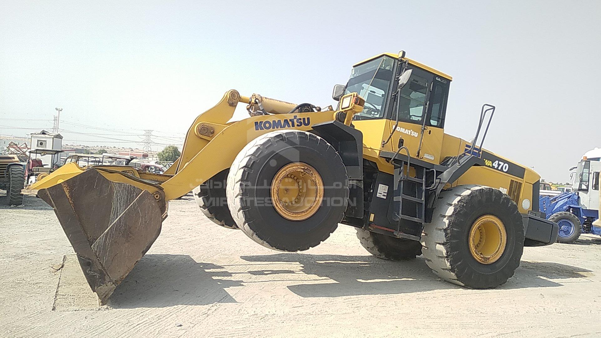 2014 KOMATSU WA470-5 VIN: W09570142