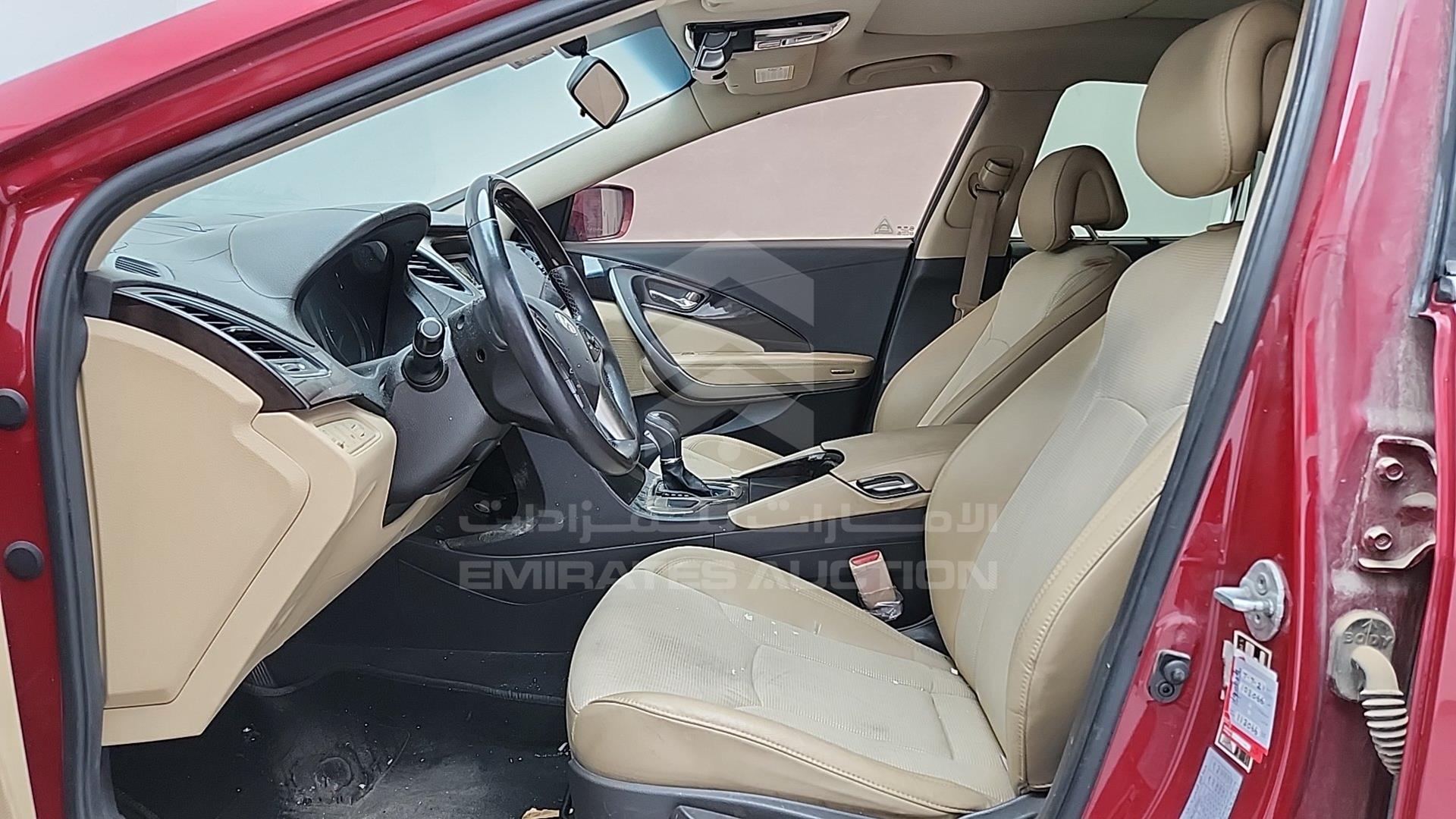 2014 HYUNDAI AZERA VIN: KMHFG41B0EA295725