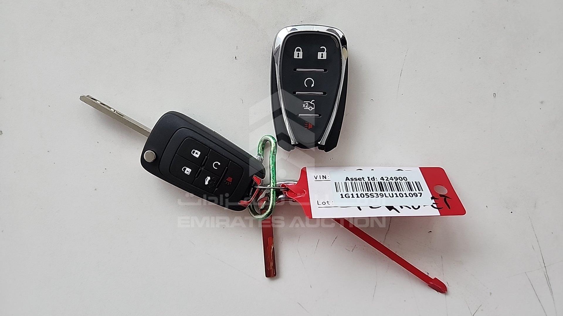 2020 CHEVROLET IMPALA VIN: 1G1105S39LU101097