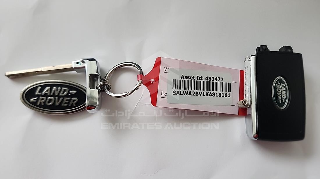 2019 Range Rover Sport — Keys — Photo 5
