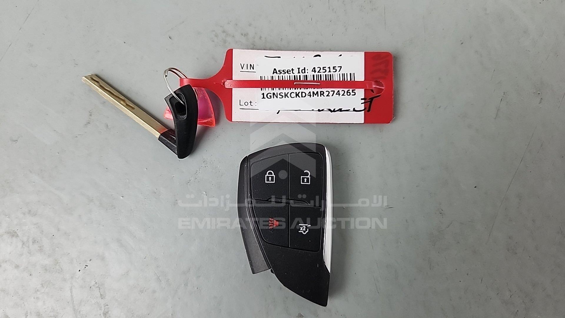 2022 CHEVROLET SUBURBAN VIN: 1GNSKCKD4MR274265