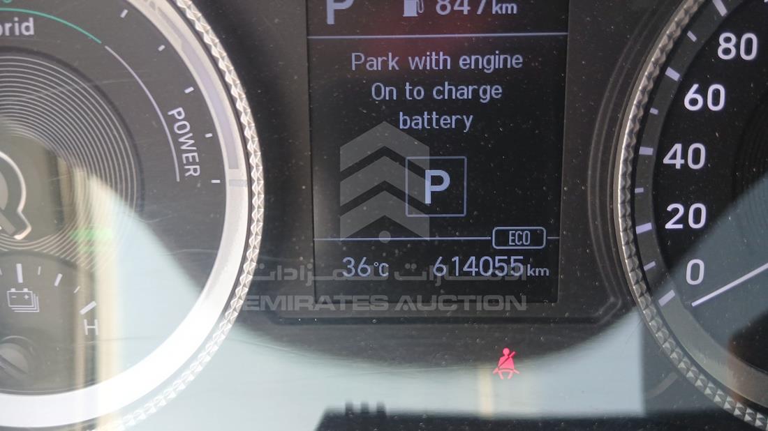 2021 Hyundai Sonata Hybrid — Odometer Reading — Photo 2