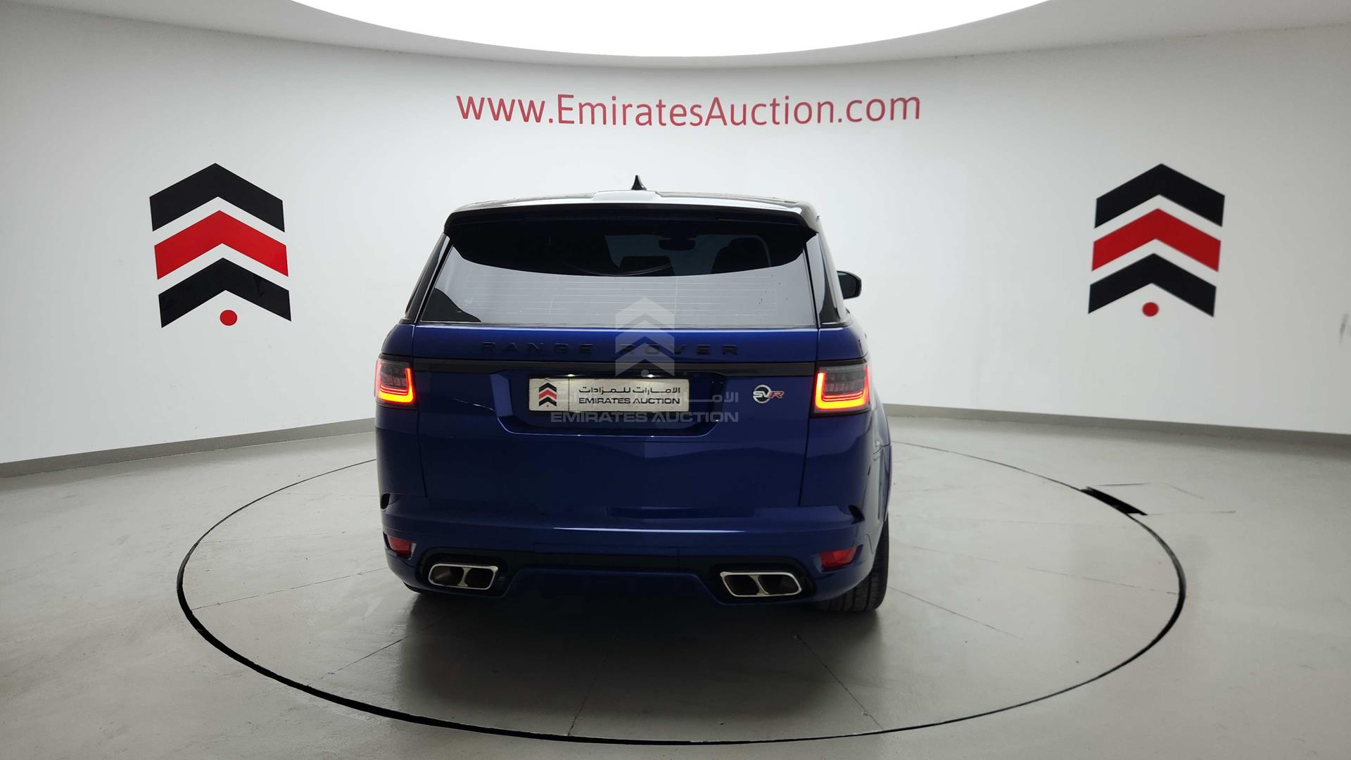 2022 RANGE ROVER SPORT SVR VIN: SALWA2BE2NA213201