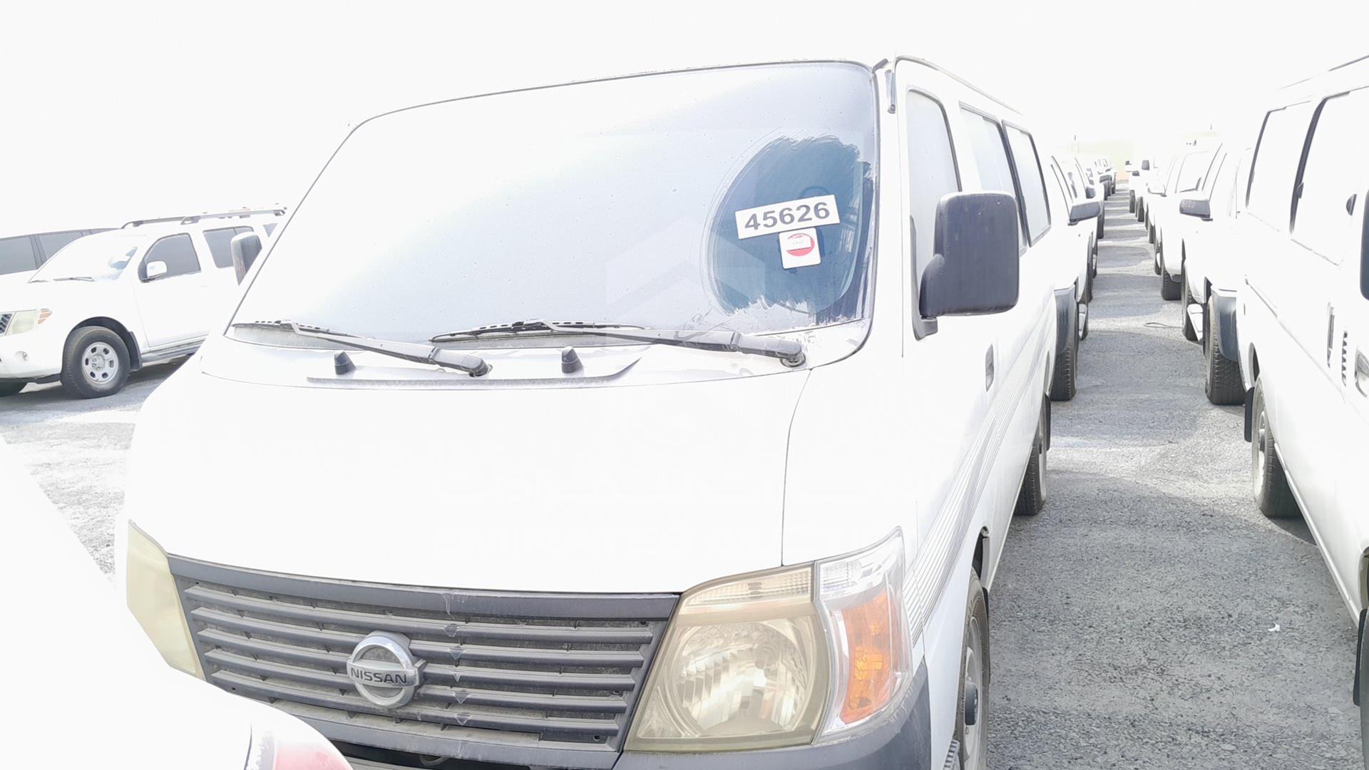 2009 NISSAN URVAN VIN: JN6AE54S59X018798