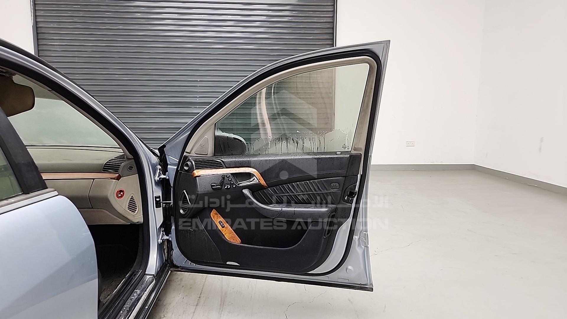 2005 MERCEDES S 320 VIN: WDB2200631A480452