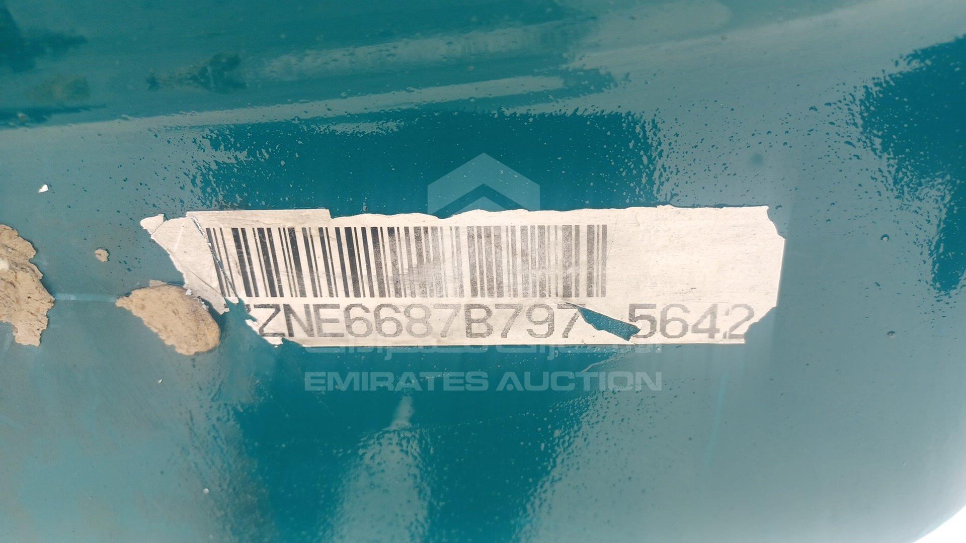 0 JET SKI + TROLLEY --- VIN: ZNE6687B7975642