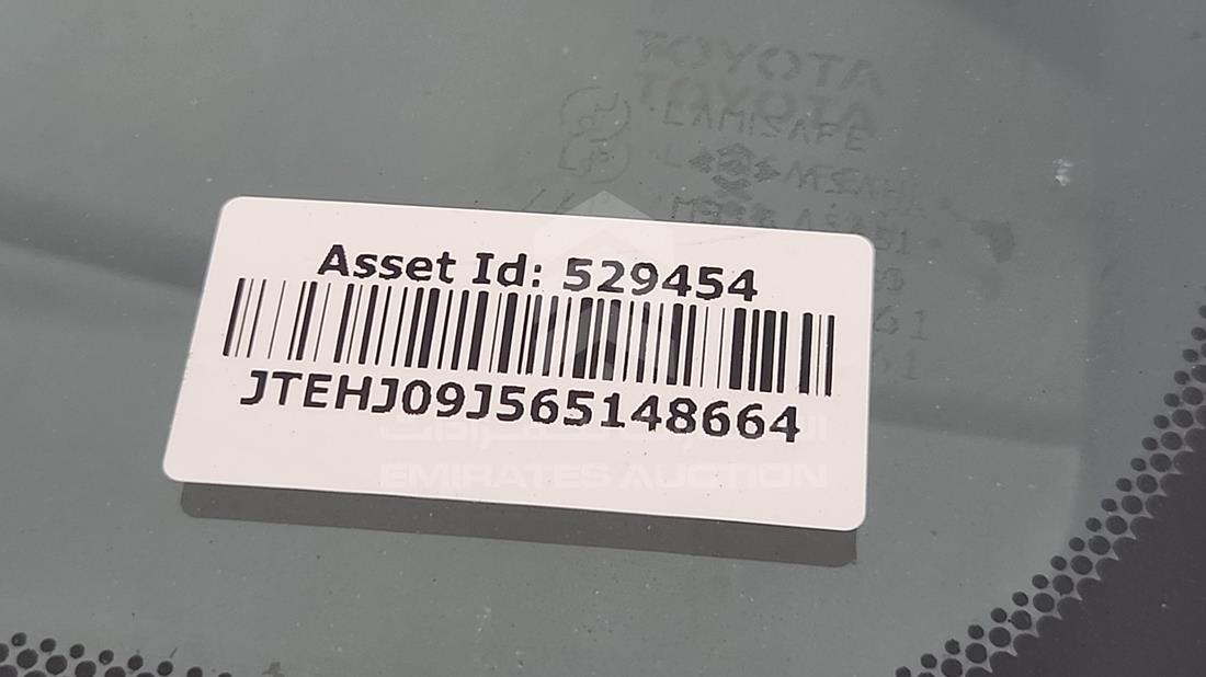 2006 Toyota Land Cruiser — VIN on Frame — Photo 4