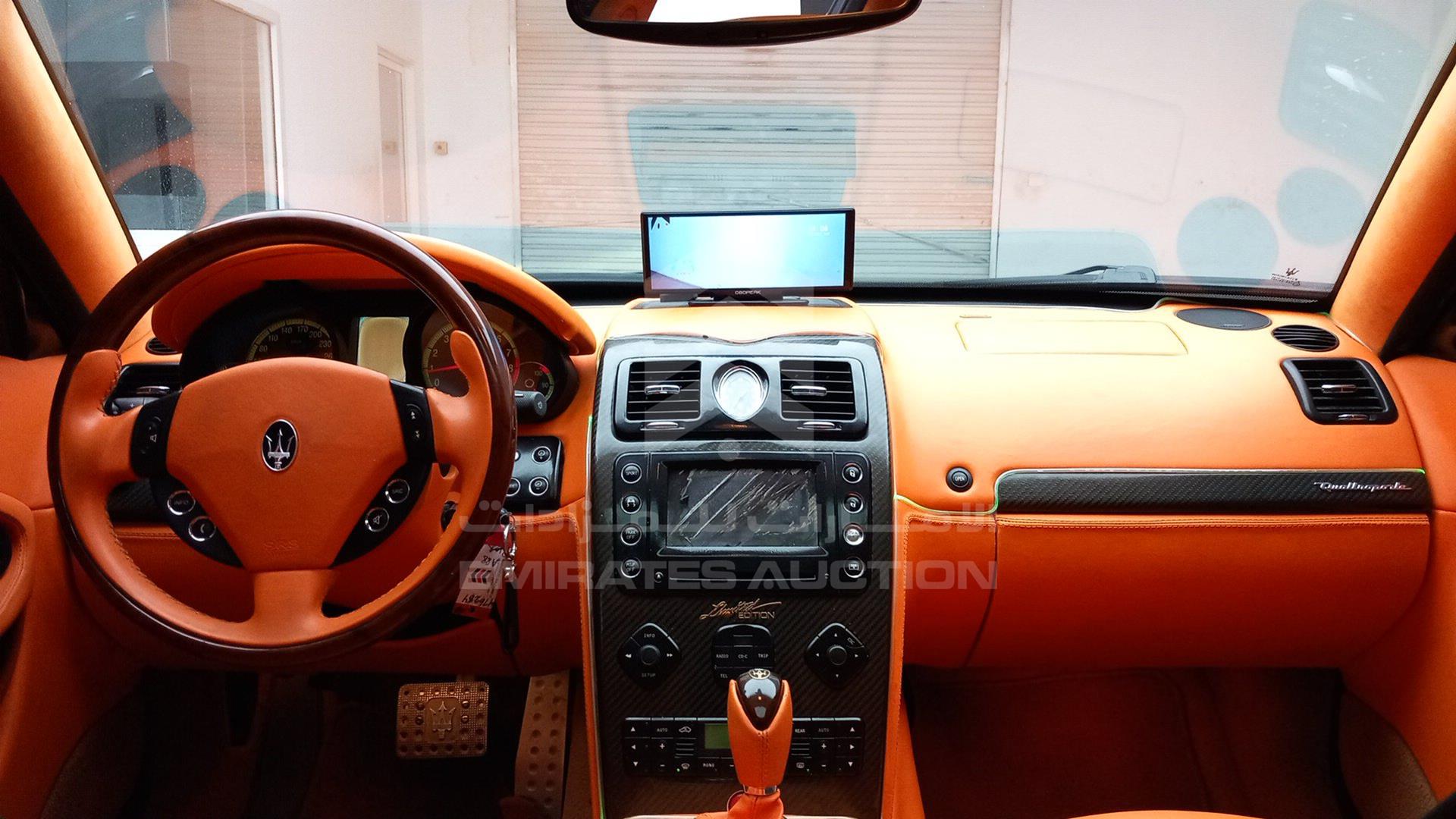 2008 MASERATI QUATTROPORTE VIN: ZAMFG39F180035524