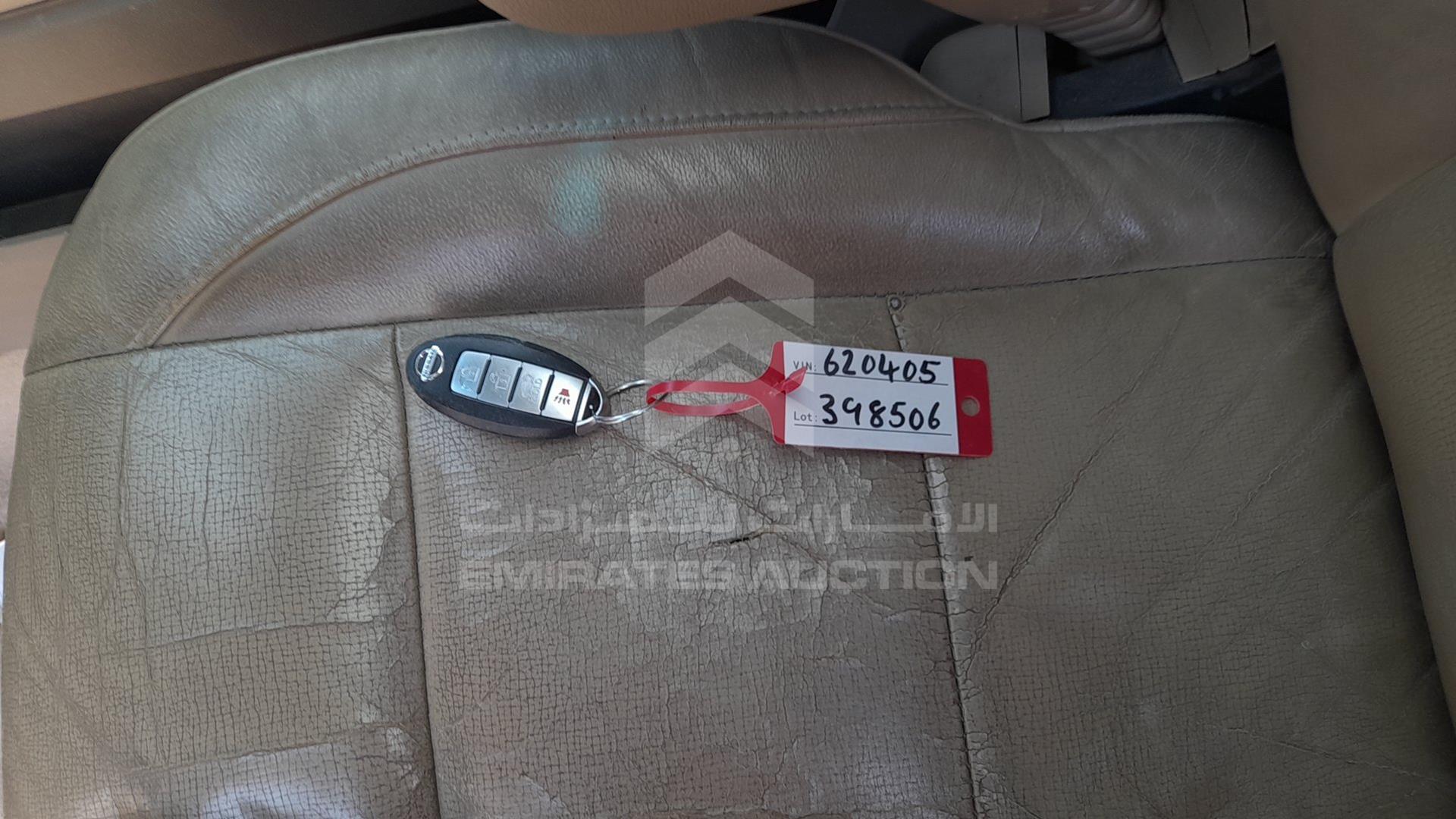 2008 NISSAN ARMADA VIN: 5N1AA08C98N620405