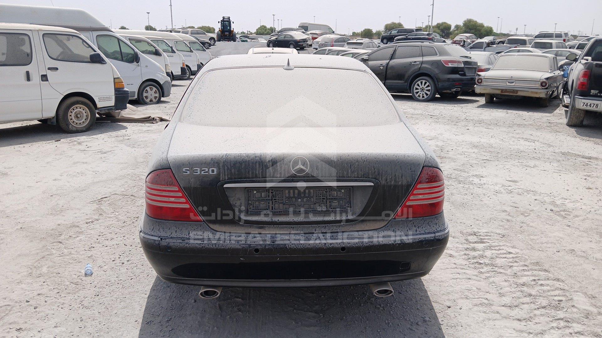 2002 MERCEDES S 320 VIN: WDB2201651A233403