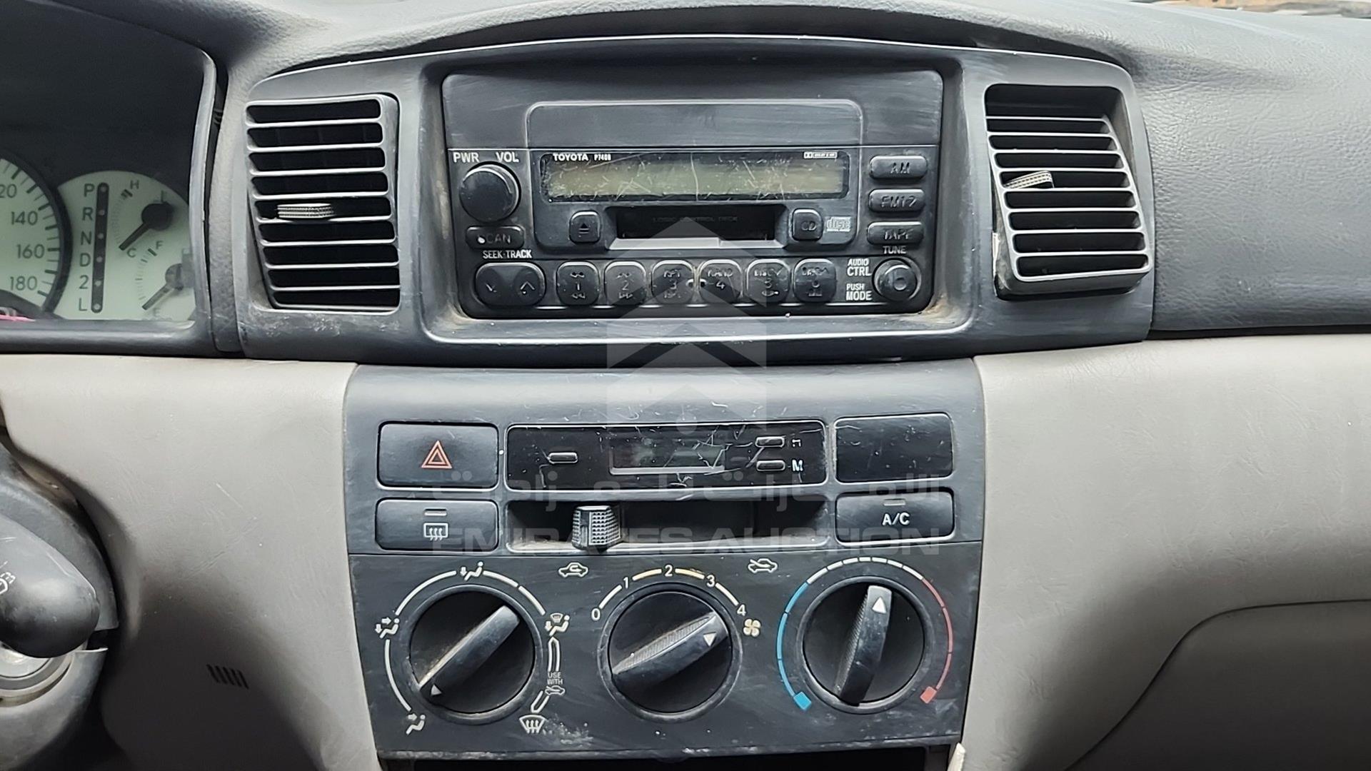 2002 TOYOTA COROLLA VIN: JTDBR23E320074209