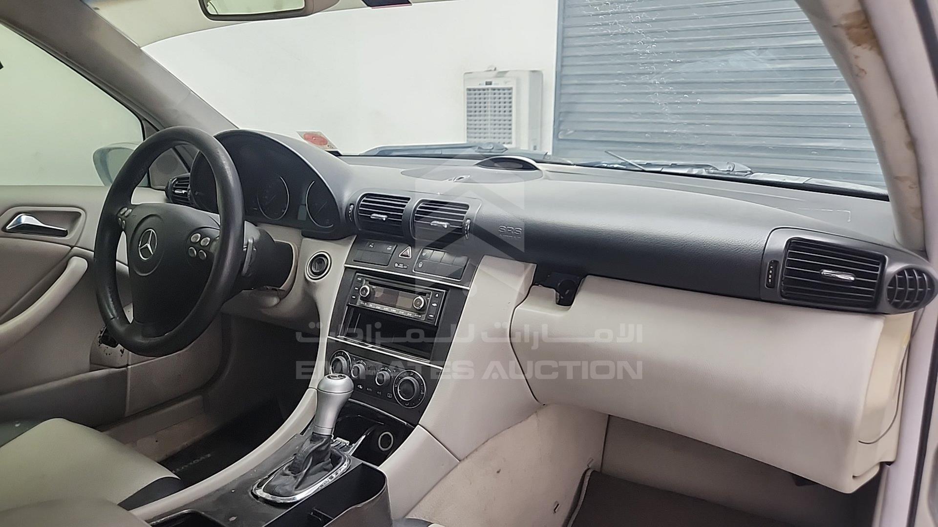 2007 MERCEDES C160 VIN: WDBRN30H87A950349