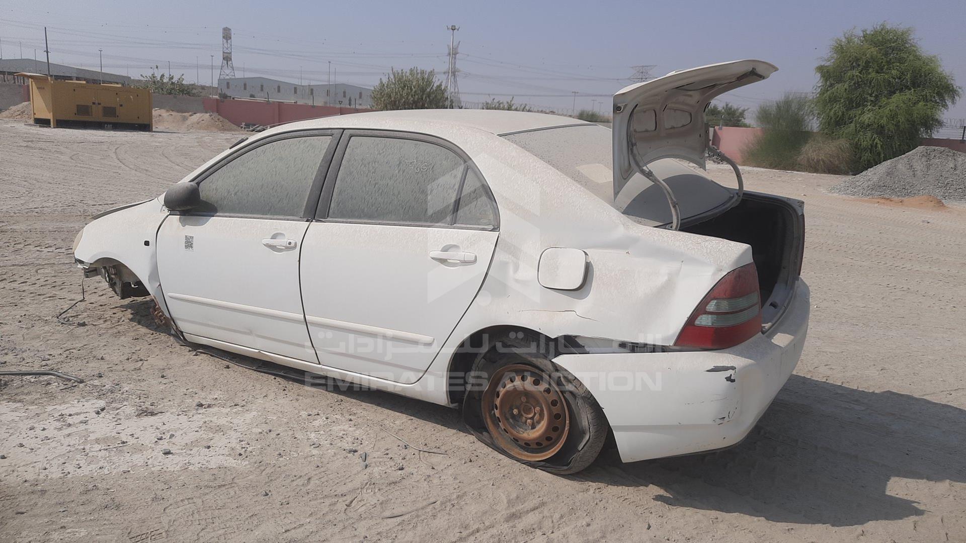 2003 TOYOTA COROLLA VIN: JTDBW23E033021881