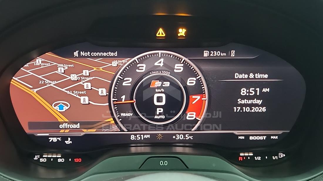 2018 Audi S3 — Speedometer & RPM Gauges — Photo 14
