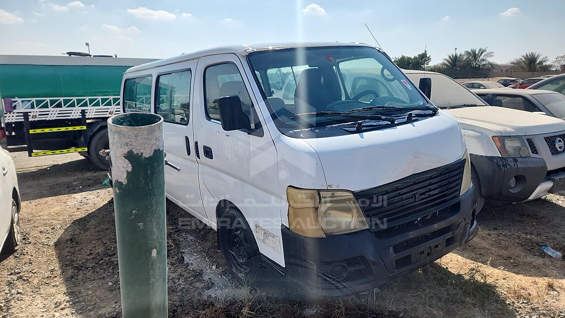 2008 NISSAN URVAN VIN: JN6AE54S98X002389