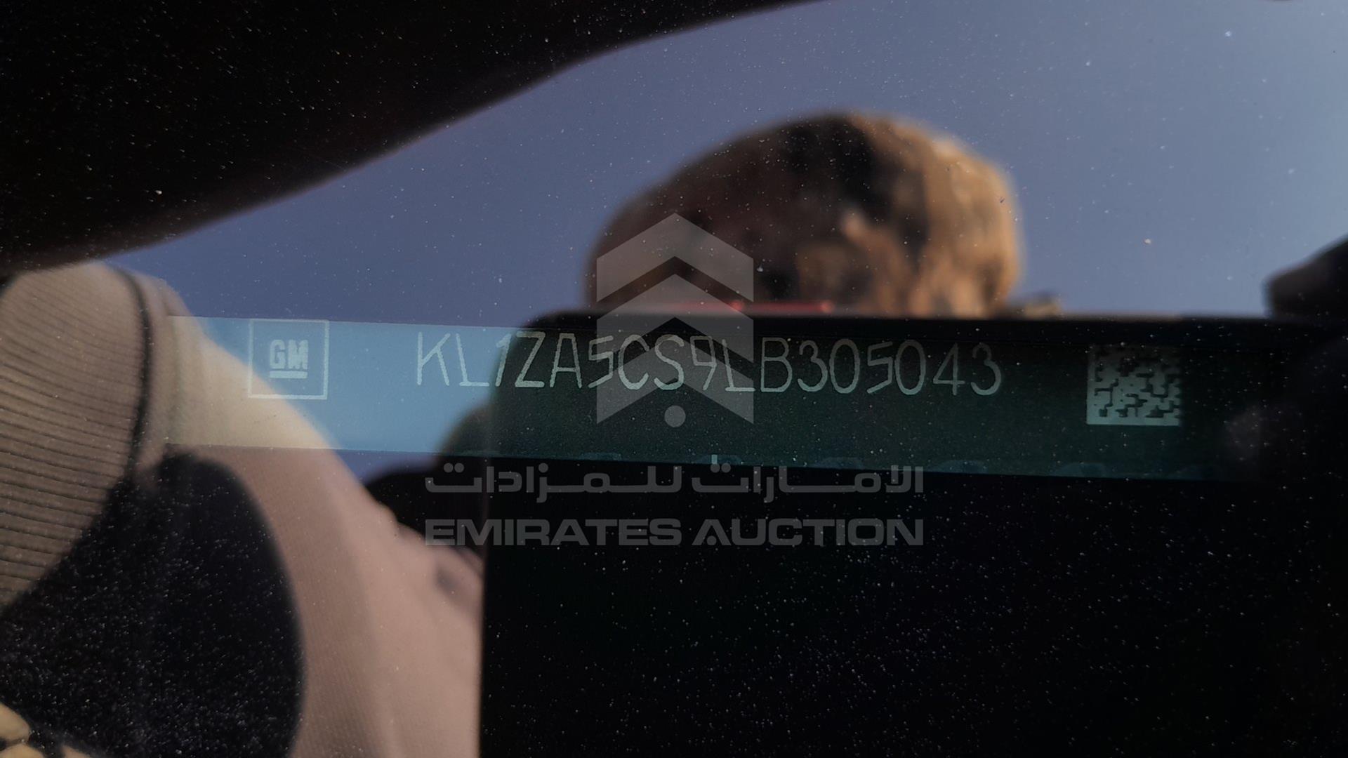 2020 CHEVROLET MALIBU VIN: KL1ZA5CS9LB305043