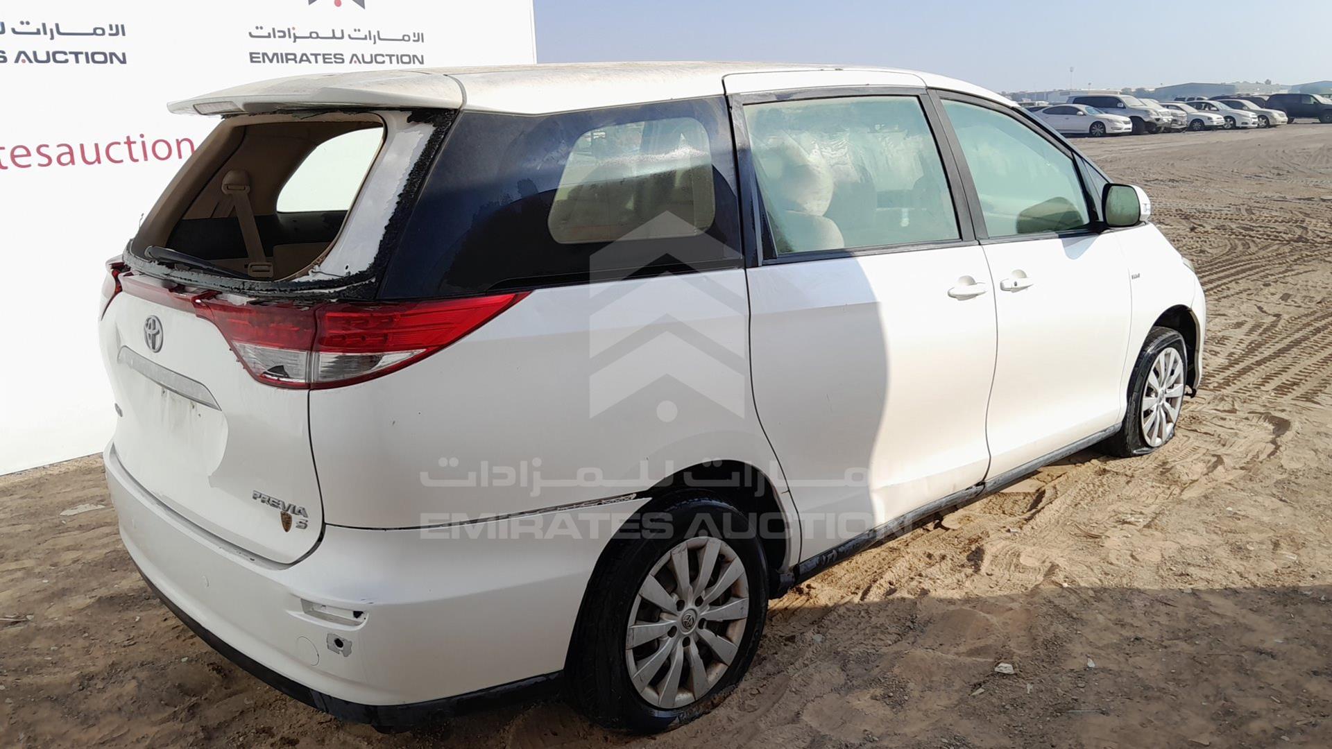 2013 TOYOTA PREVIA VIN: JTNGE52M0DA033024