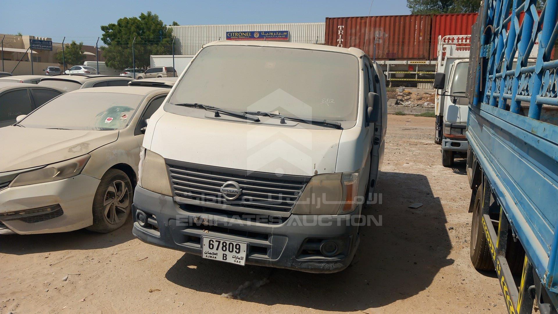 2007 NISSAN URVAN VIN: JN6FE52S17X421389