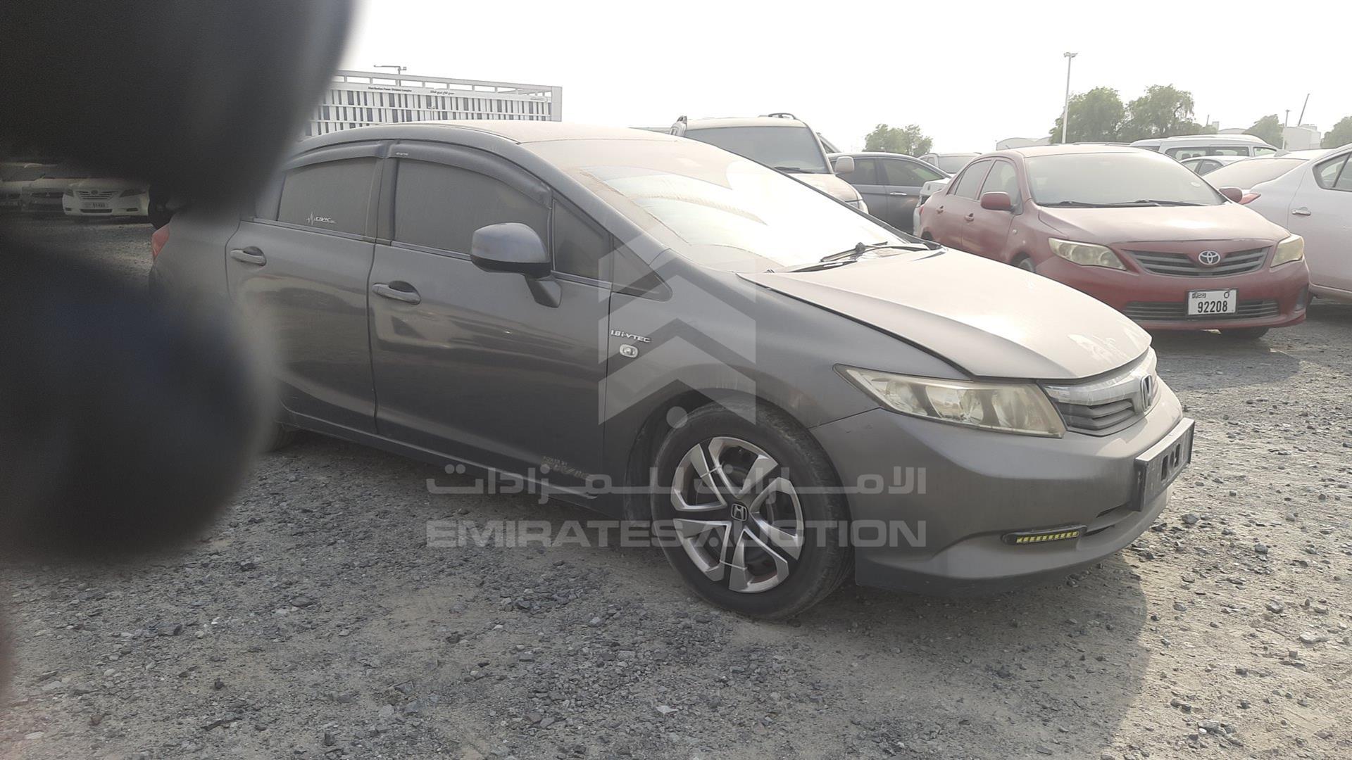 2012 HONDA CIVIC VIN: JHMFB2624CS401938