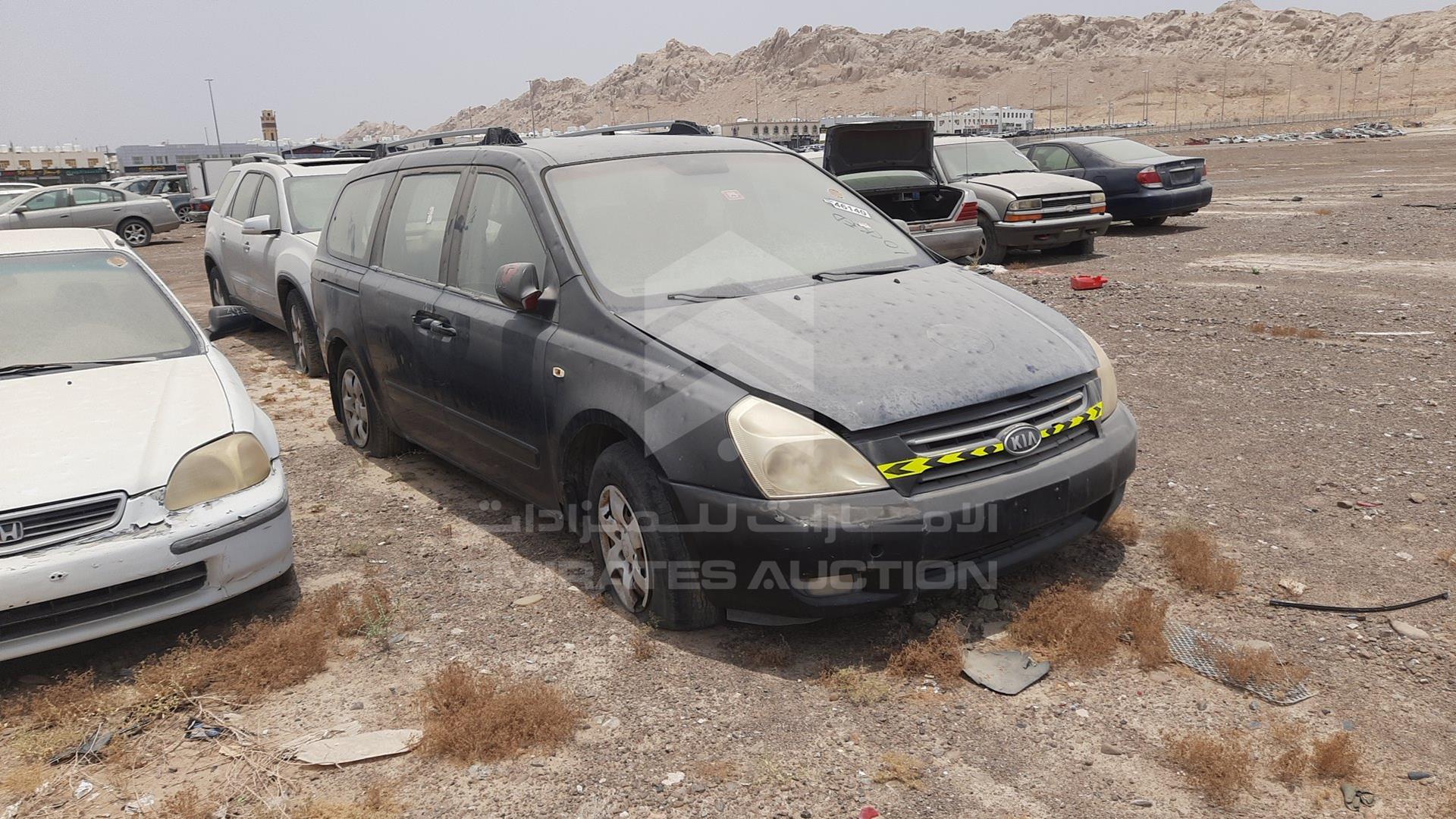 2008 KIA CARNIVAL VIN: KNAMB763X86191311