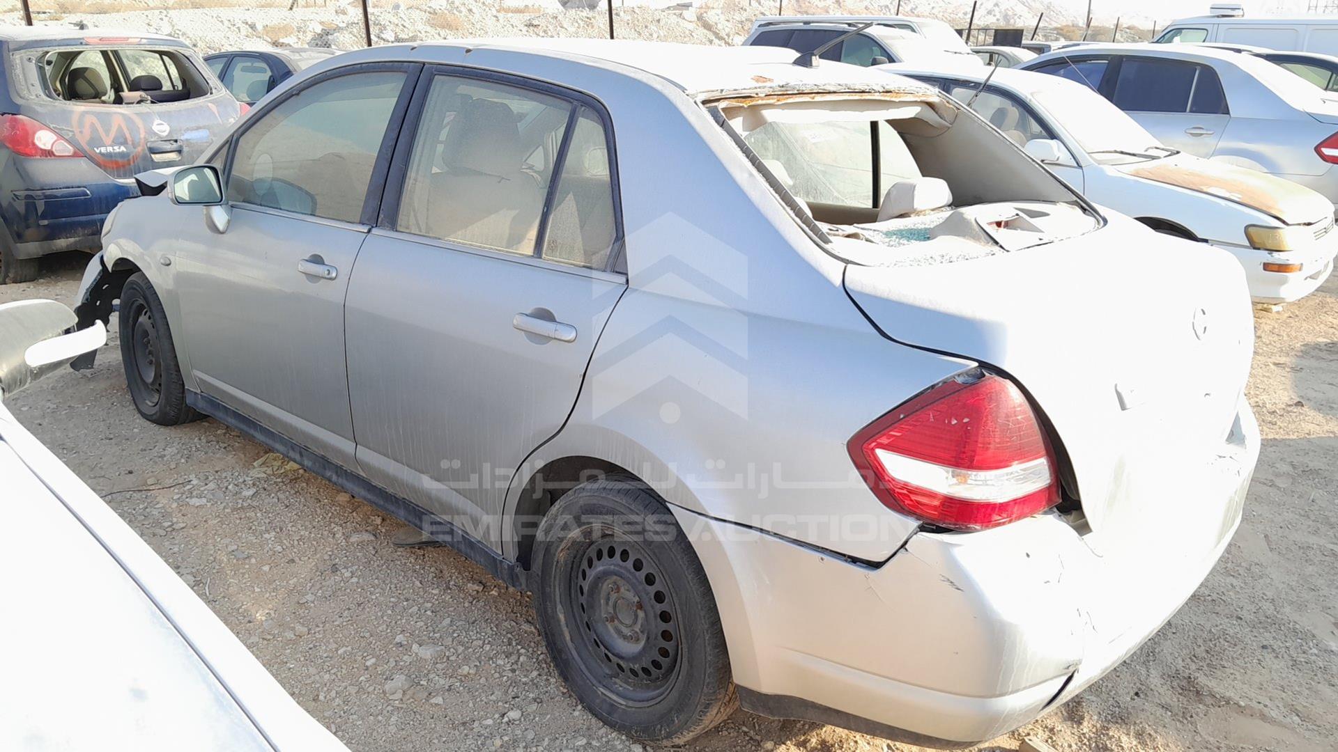 2008 NISSAN TIIDA VIN: JN1CC11C88T016009