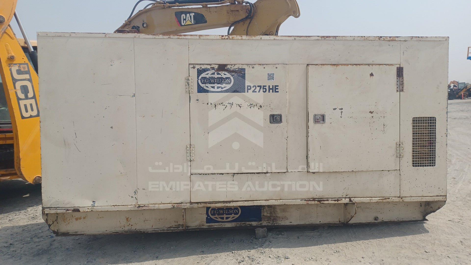 0 GENERATOR FG WILSON VIN: FGWNAV01EF0A12103