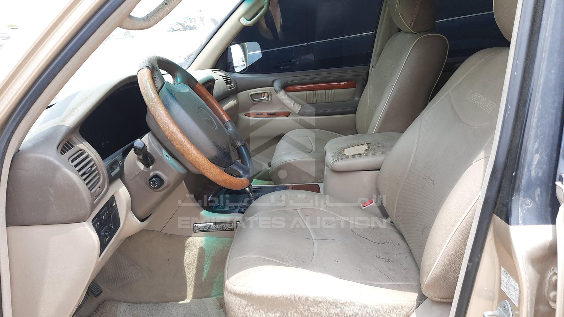 2000 LEXUS LX 470 VIN: JT6HT00W4Y0113337
