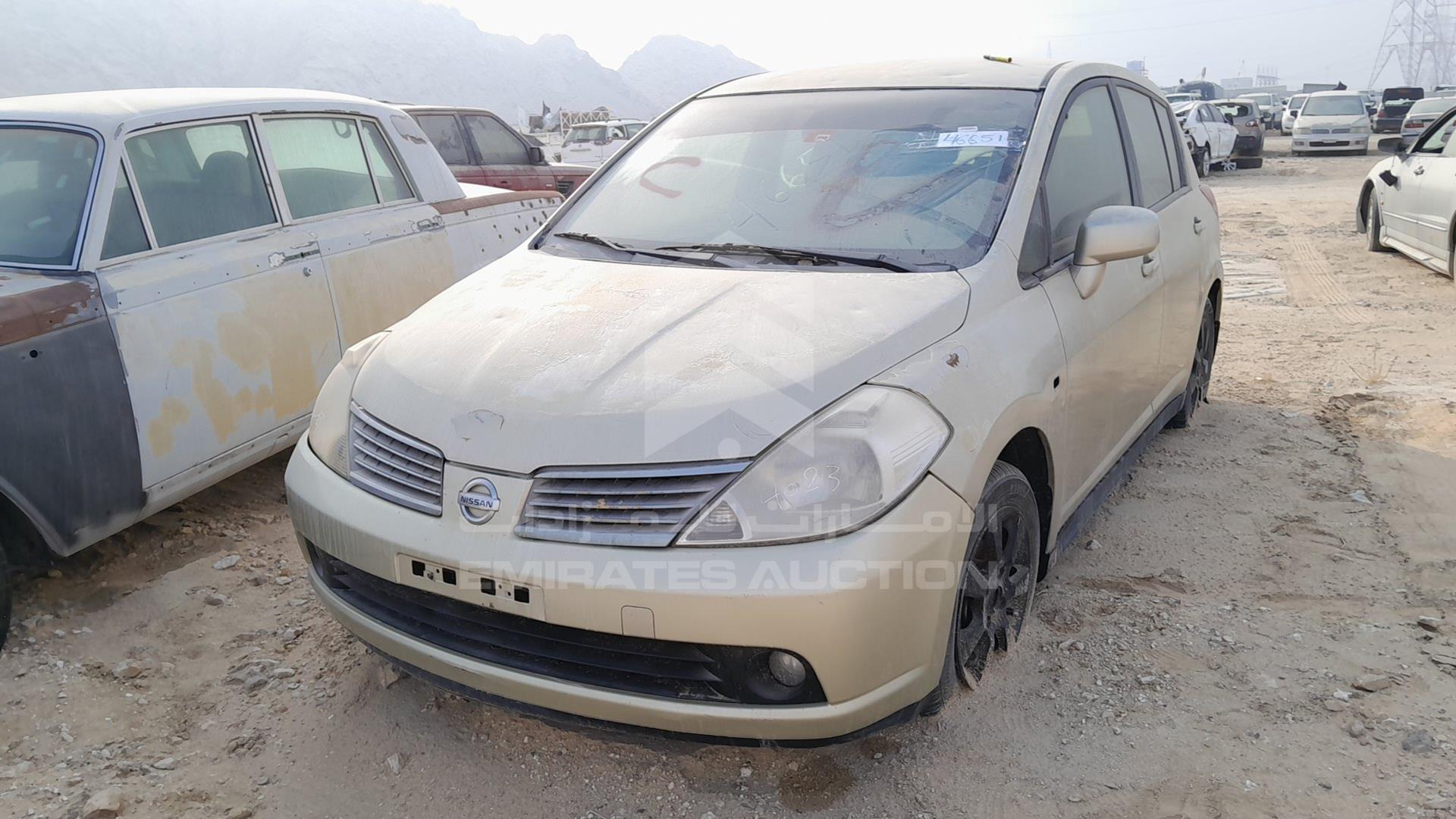 2006 NISSAN TIIDA VIN: JN1CC13C56T000599
