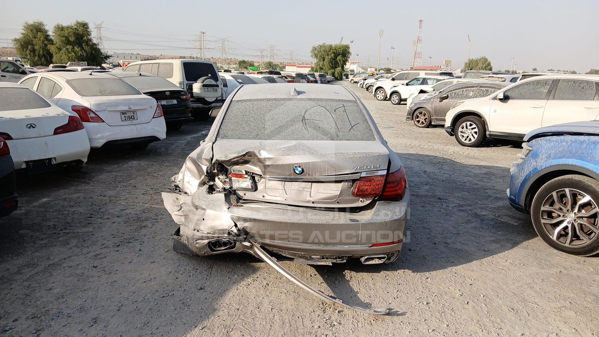 2014 BMW 750LI VIN: WBAYE8105ED146053