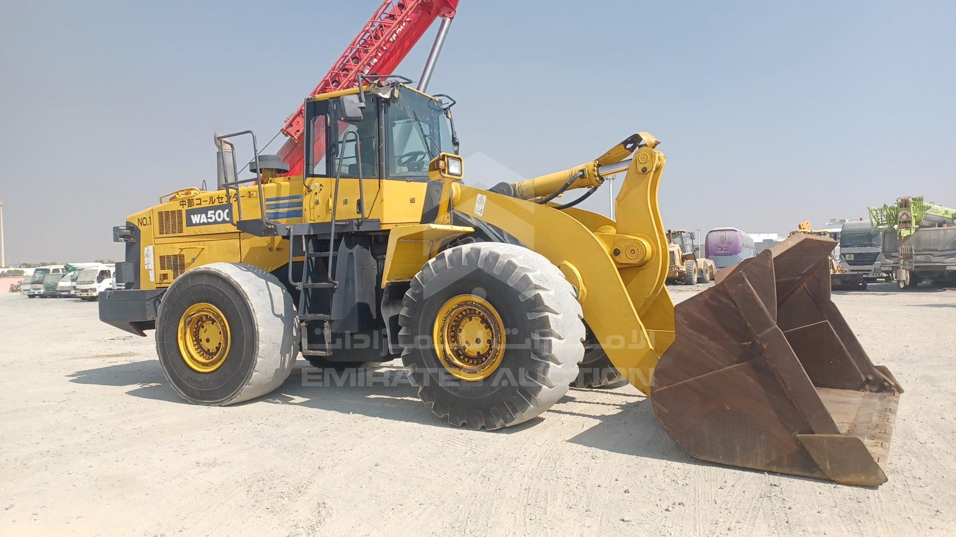 2014 KOMATSU WA500 VIN: WA09655391