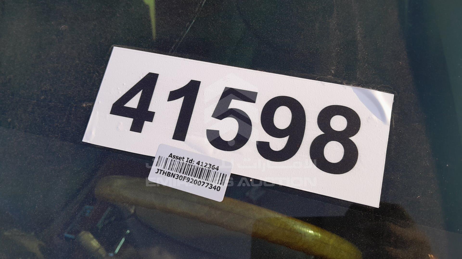 2002 LEXUS LS 430 VIN: JTHBN30F920077340