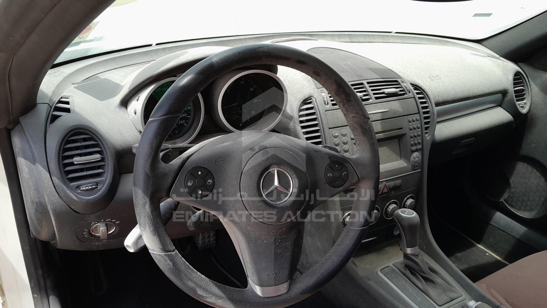 2009 MERCEDES SLK 200 VIN: WDBWK45F09F215167