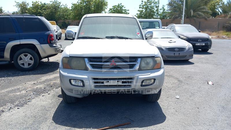 Mitsubishi Pajero 2002. Lot# 404079. VIN JMYLRV73W2J703343. Photo 1