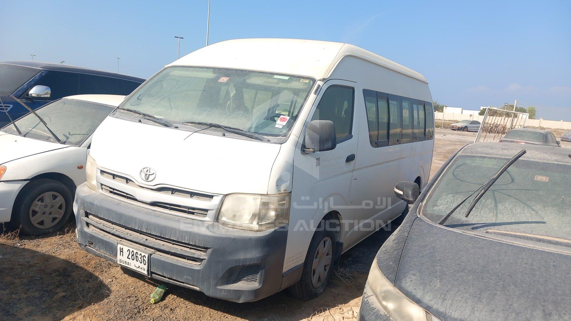 2013 TOYOTA HIACE VIN: JTGSX22P8D6132861