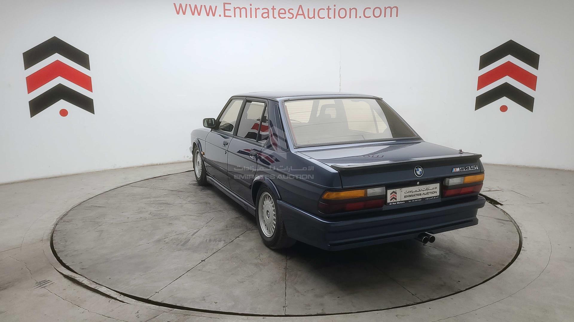 1987 BMW 535 I VIN: WBADC290200981386